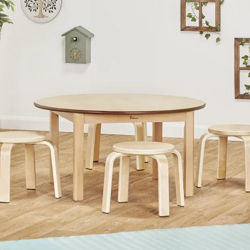 Drewniany stołek do stos. H210mm (Pakiet 4 szt.) — Millhouse Zabawki edukacyjne Szkoła