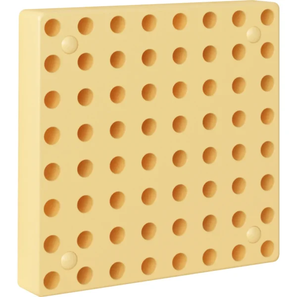 Tablica STEM do wnętrz 20x20 cm — Kiki-Ena Materiały do tworzenia Drewno naturalne