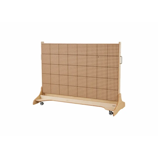 Wózek STEM Panele Ścienne 166 x 125 cm Obustronny — Kiki-Ena Materiały Plastyczne Drewno Naturalne