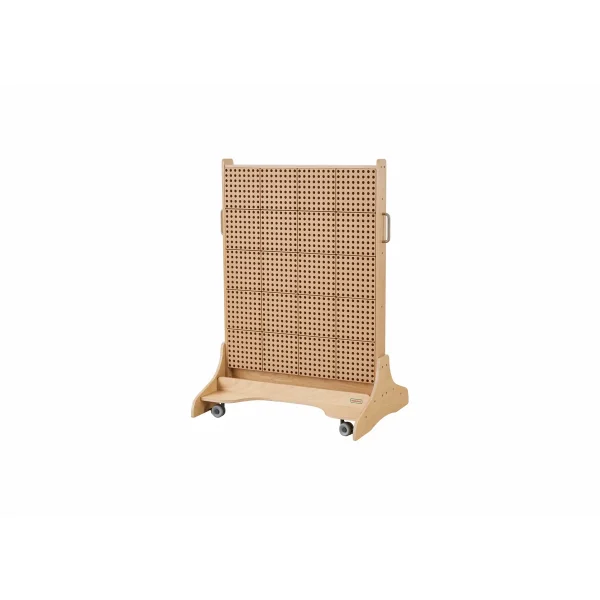 Wózek STEM Panele Ścienne 86 x 125 cm Obustronny — Kiki-Ena Materiały Plastyczne Drewno Naturalne