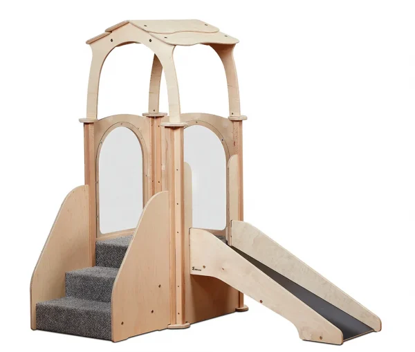 Step 'n' Slide Sala Gimnastyczna dla Dzieci (z Dachem) — Millhouse Edukacyjne Zabawki Szkoły