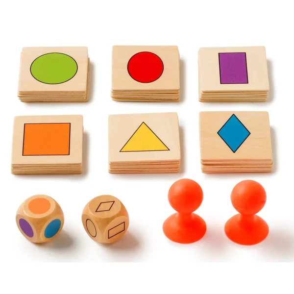 Przyklej kształt — Eduplay pedagogiczne zabawki do przedszkola