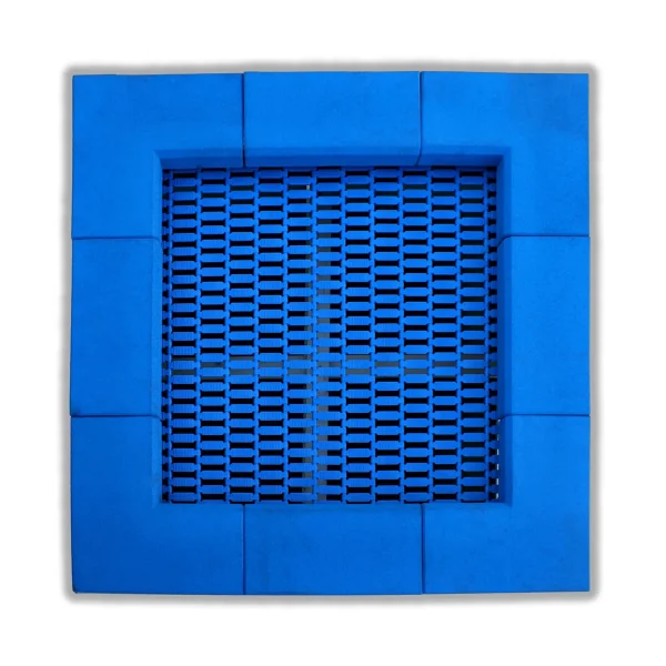 Trampolina kwadratowa 142 cm do wbudowania — Eduplay zabawka edukacyjna do przedszkola