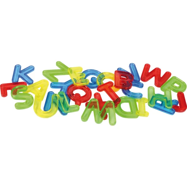 Przezroczyste litery 26 szt. — Eduplay zabawki edukacyjne Przedszkole