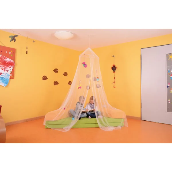 Zasłona Marzeń biała ognioodporna — Eduplay Zabawki edukacyjne Przedszkole