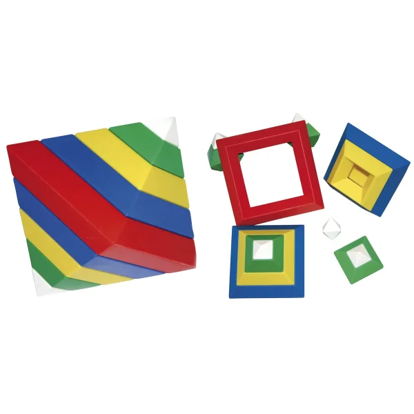 Puzzle Trójkątne 15-częściowe — Eduplay pedagogiczne zabawki przedszkole