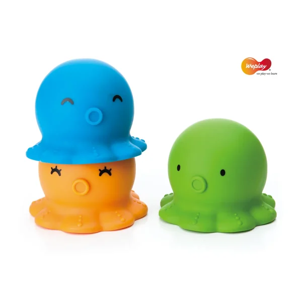 Up On Top Balance Octopus — Kiki-Ena Materiały rzemieślnicze Drewno naturalne