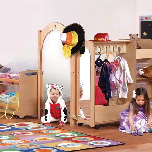 Strefa przebrańców dla przedszkolaków — Millhouse zabawki edukacyjne szkoła