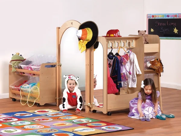 Strefa przebrańców dla przedszkolaków — Millhouse zabawki edukacyjne szkoła