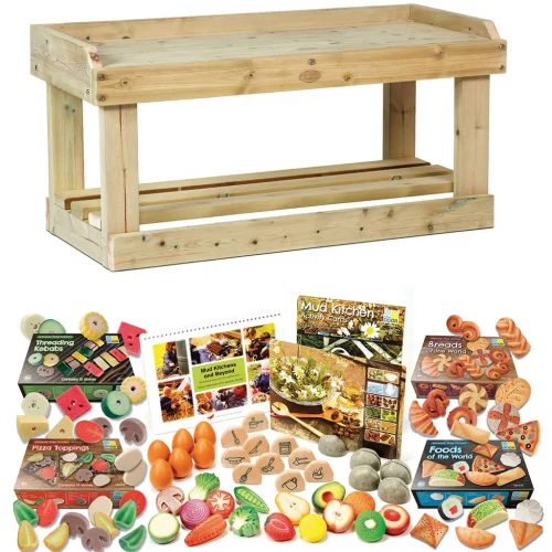 Stół roboczy plus Outdoor-Mathe-Set PT1144 — Millhouse Zabawki edukacyjne Szkoła